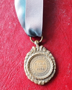 Bronze medal 1954. Photo (c) Helena Smalman-Smith