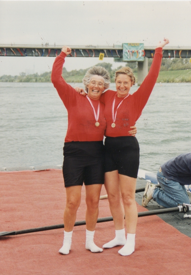 1993 Vienna with Pauline Rayner